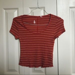 Me to We lettuce edge t-shirt